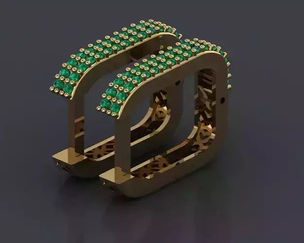 Y90- Diamond earring