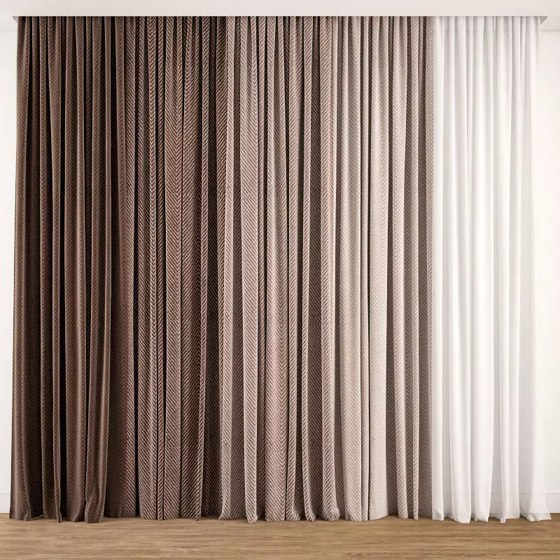 Curtain 115 3D model_0