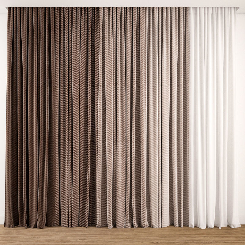 Curtain 115 3D model_5