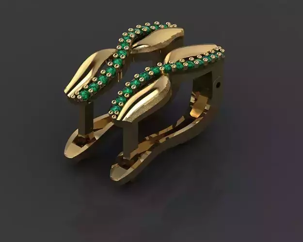 Y91- Diamond earring