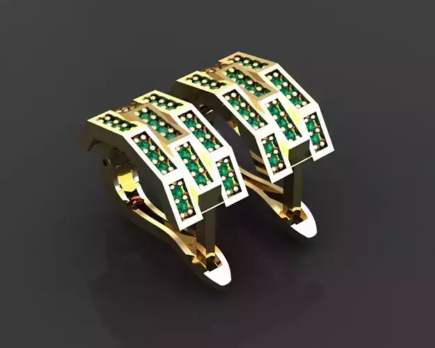 Y92- Diamond earring