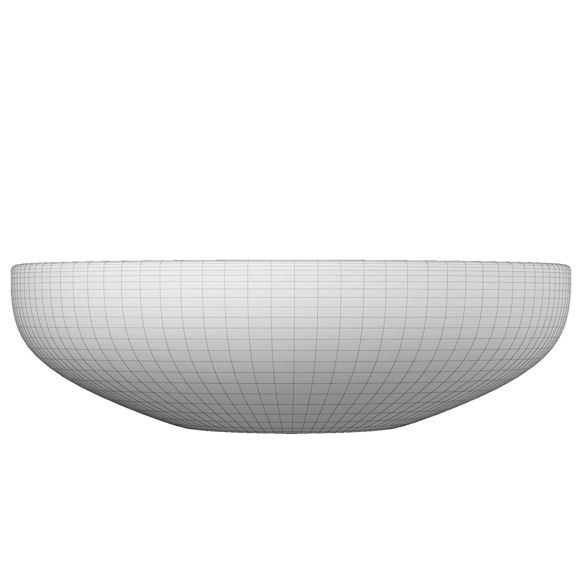 TableTop WashBasin in semi circle shape Modeled in 3ds max 3D model_10