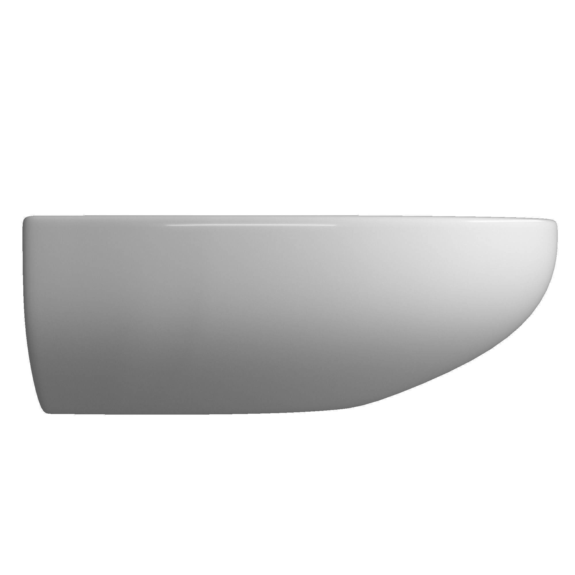 TableTop WashBasin in semi circle shape Modeled in 3ds max 3D model_1