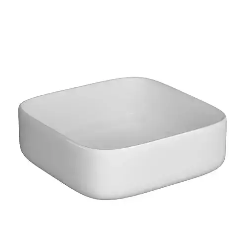 Table Top Wash Basin in Square shape Modeled in 3ds max 