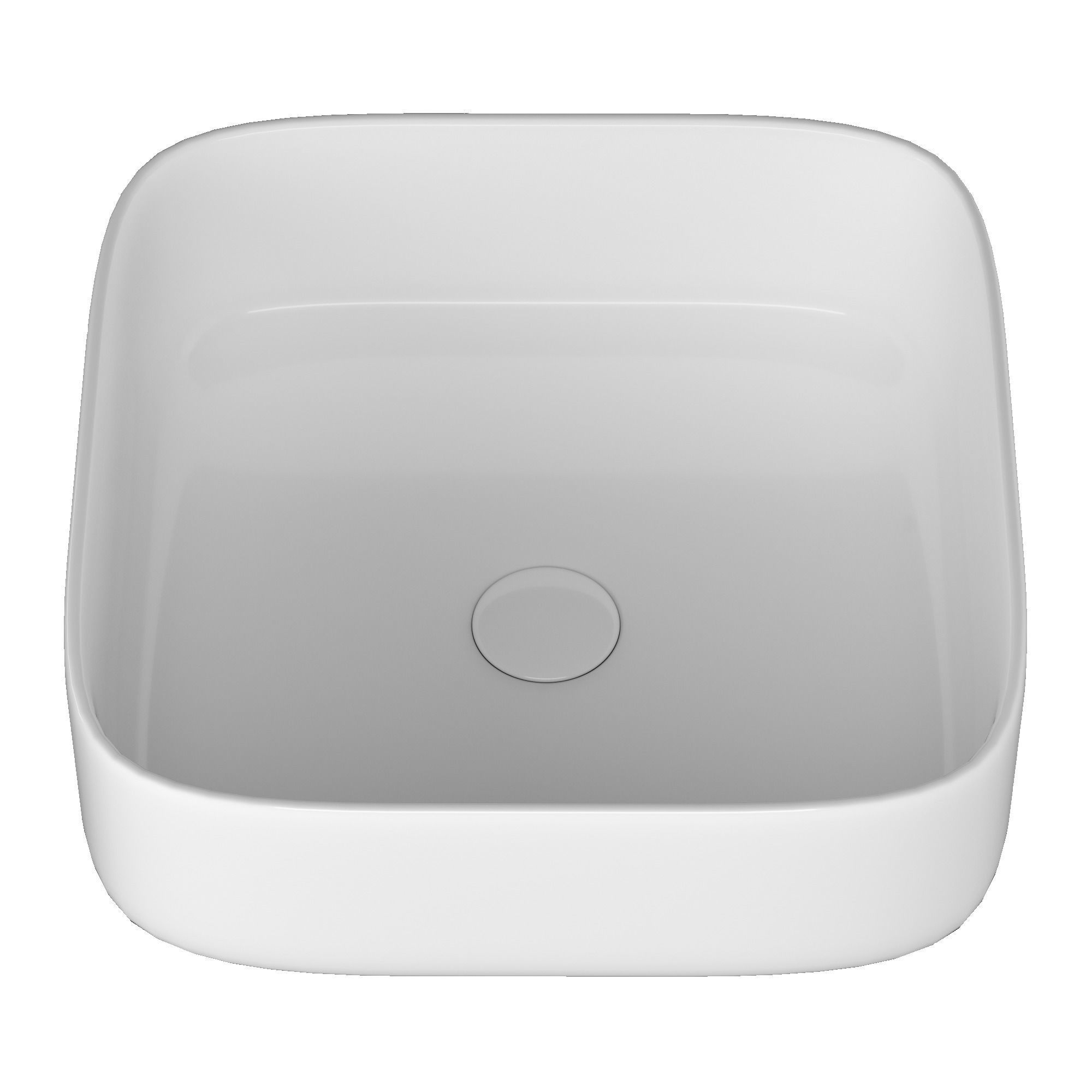 Table Top Wash Basin in Square shape Modeled in 3ds max 3D model_4