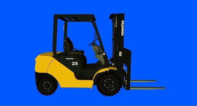 Komatsu BX50 3D model