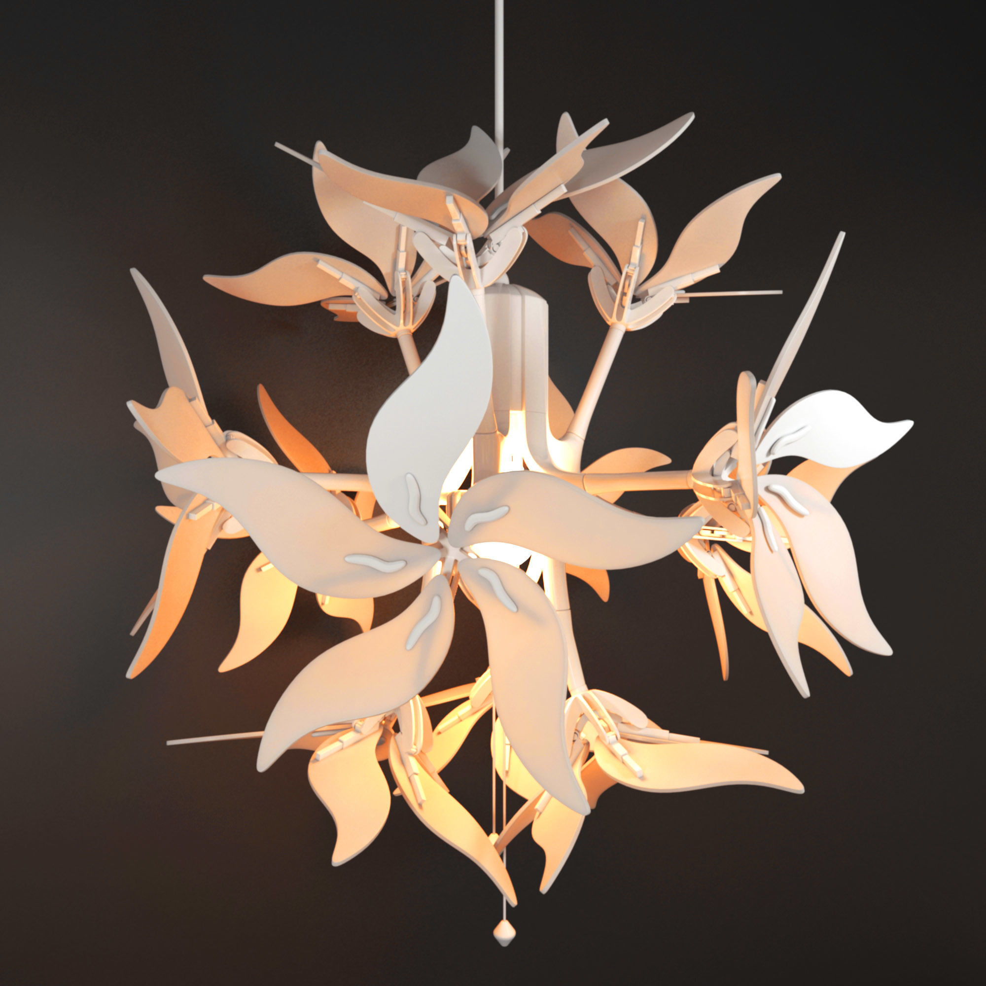 Ramsele Pendant Lamp 3D model_1