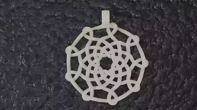 Celtic Knot Pendant 02 3D print model