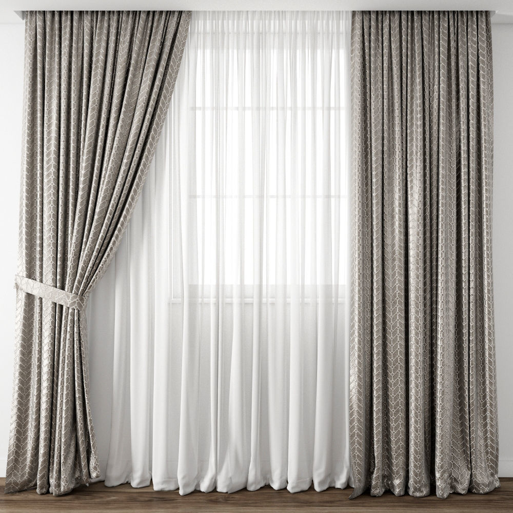 Curtain 117 3D model_5