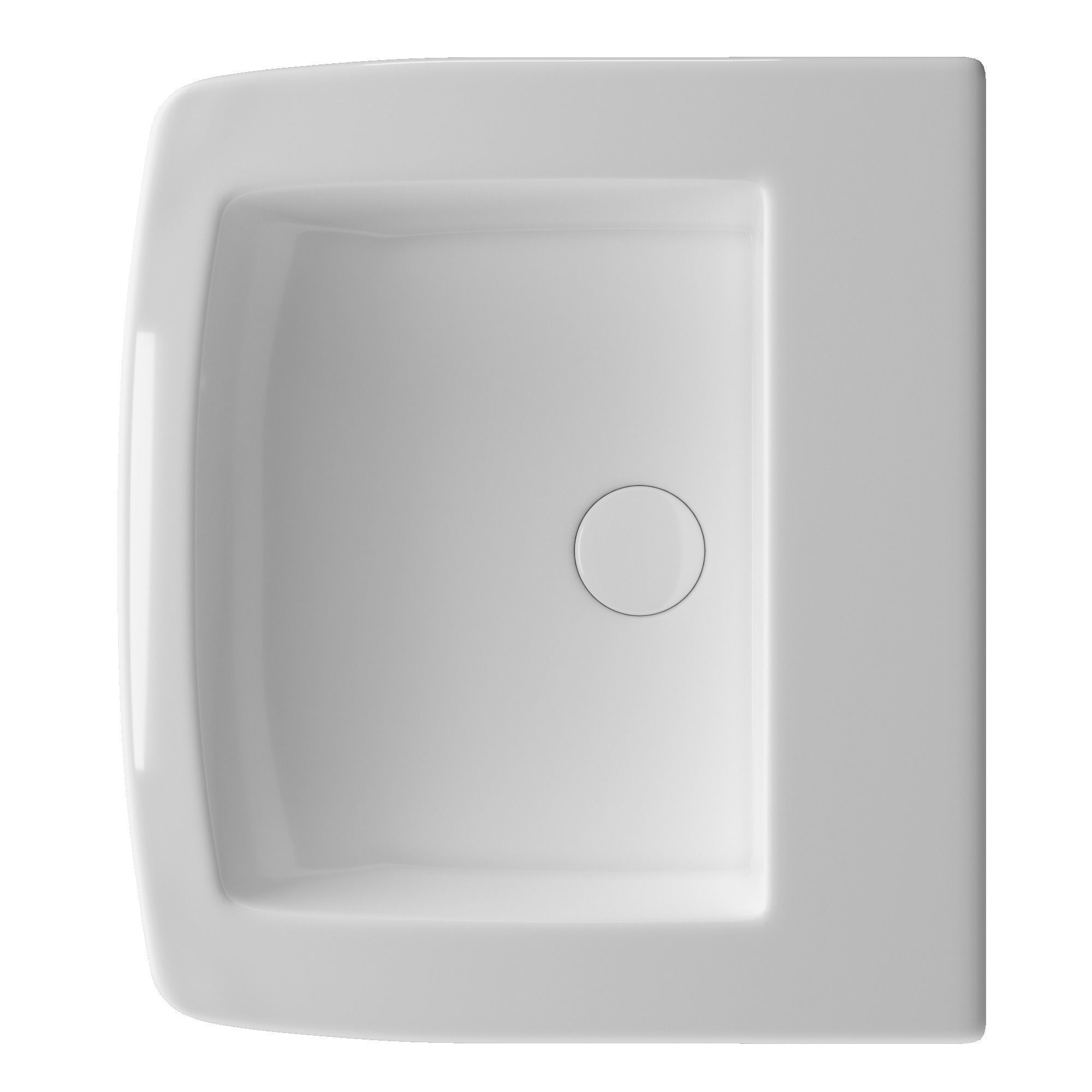 Table Top Wash Basin in rectangle shape Modeled in 3ds max 3D model_2