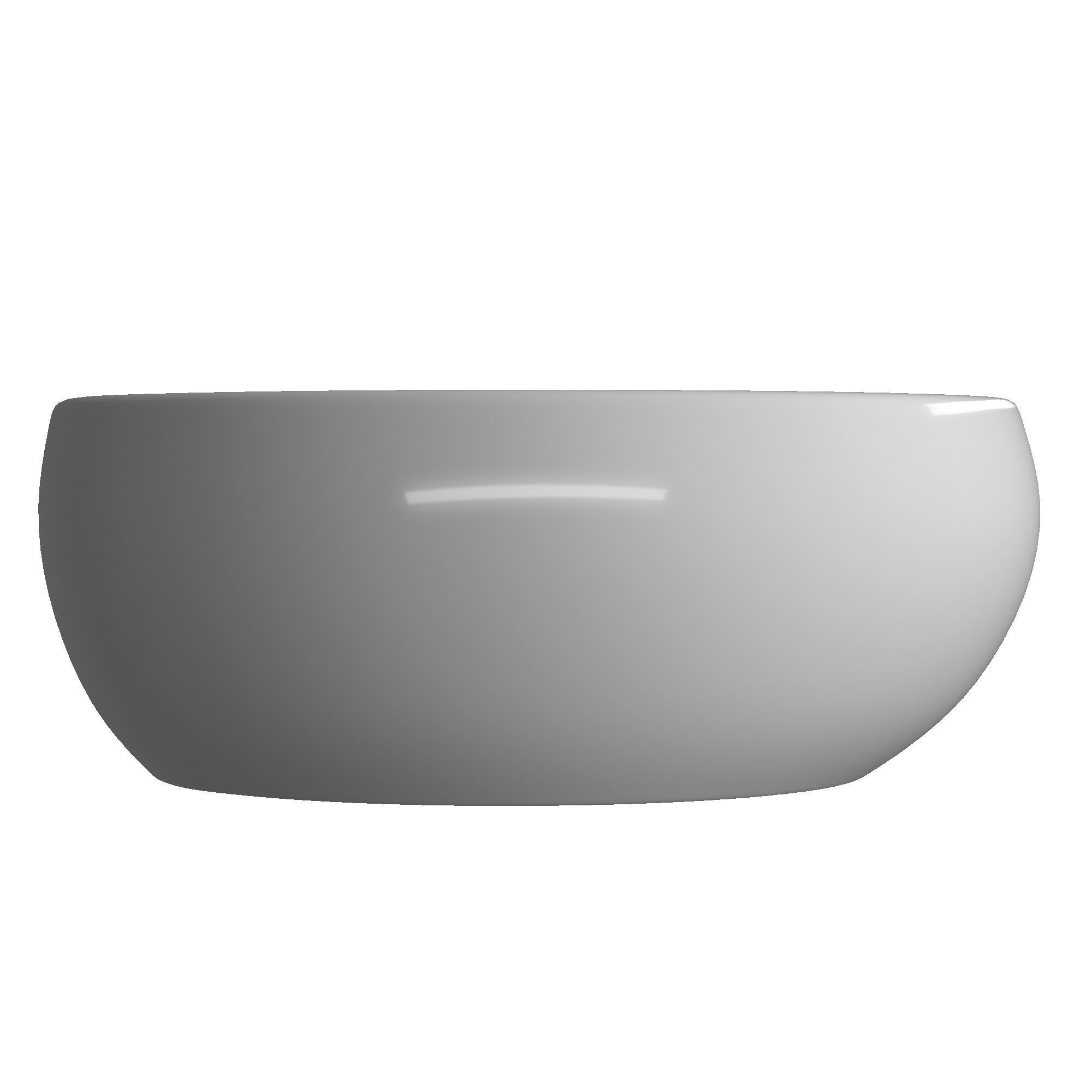 Table Top Wash Basin in Ellipse shape Modeled in 3ds max 3D model_1