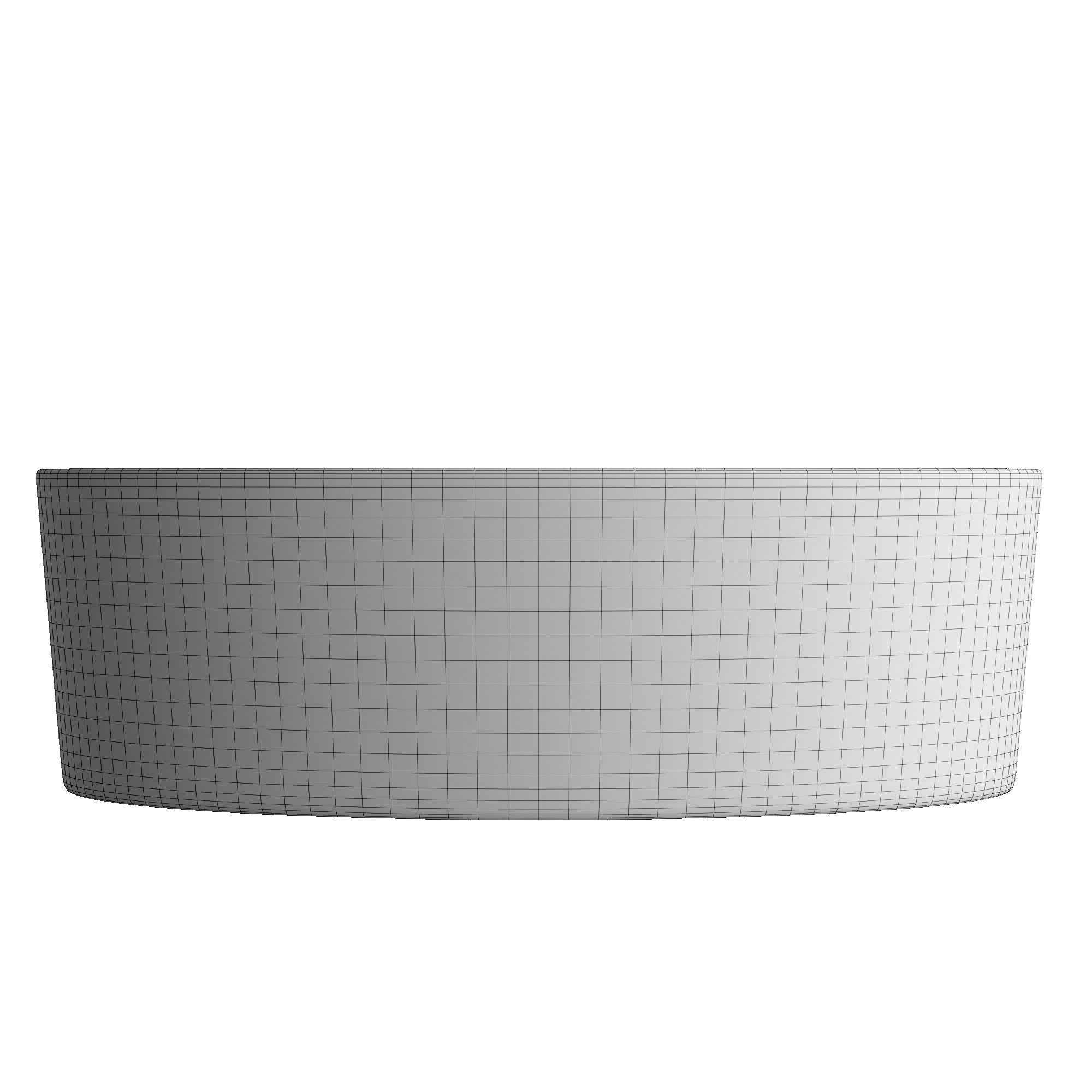 Table Top Wash Basin in circle shape Modeled in 3ds max 3D model_5