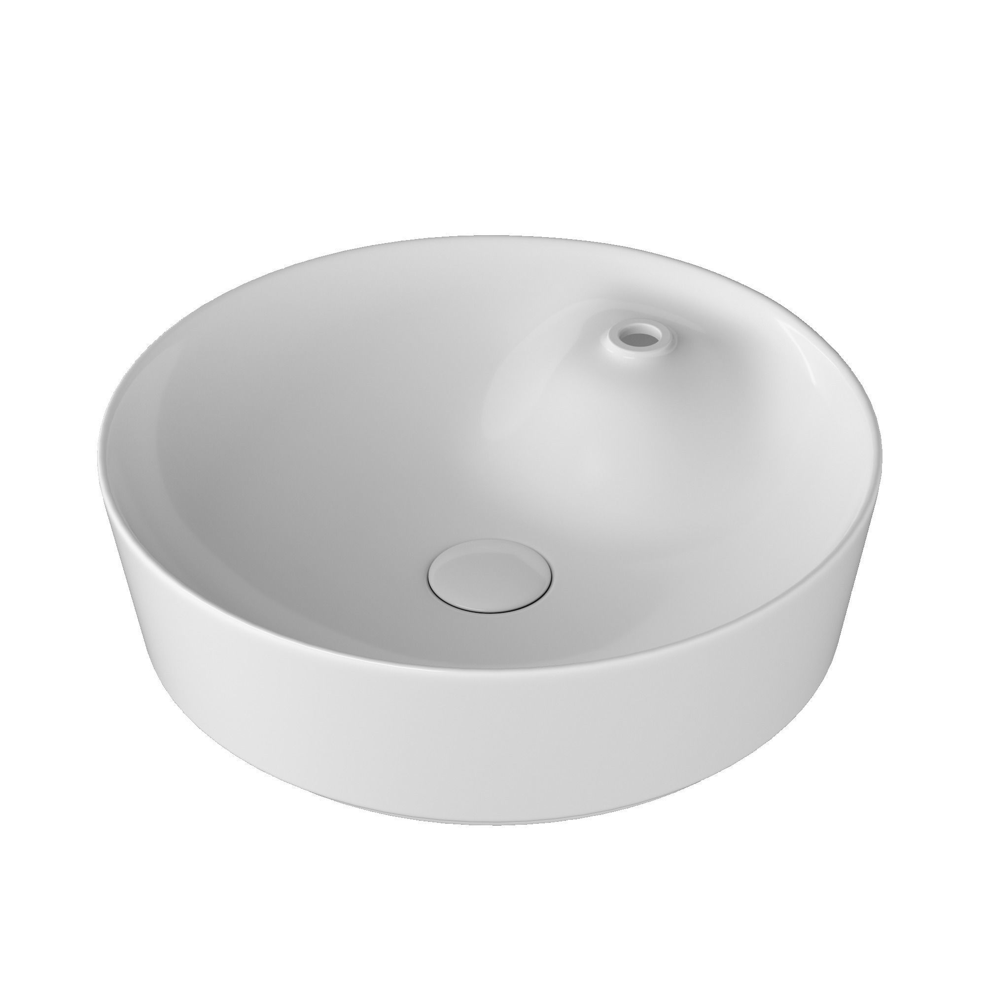 Table Top Wash Basin in circle shape Modeled in 3ds max 3D model_3