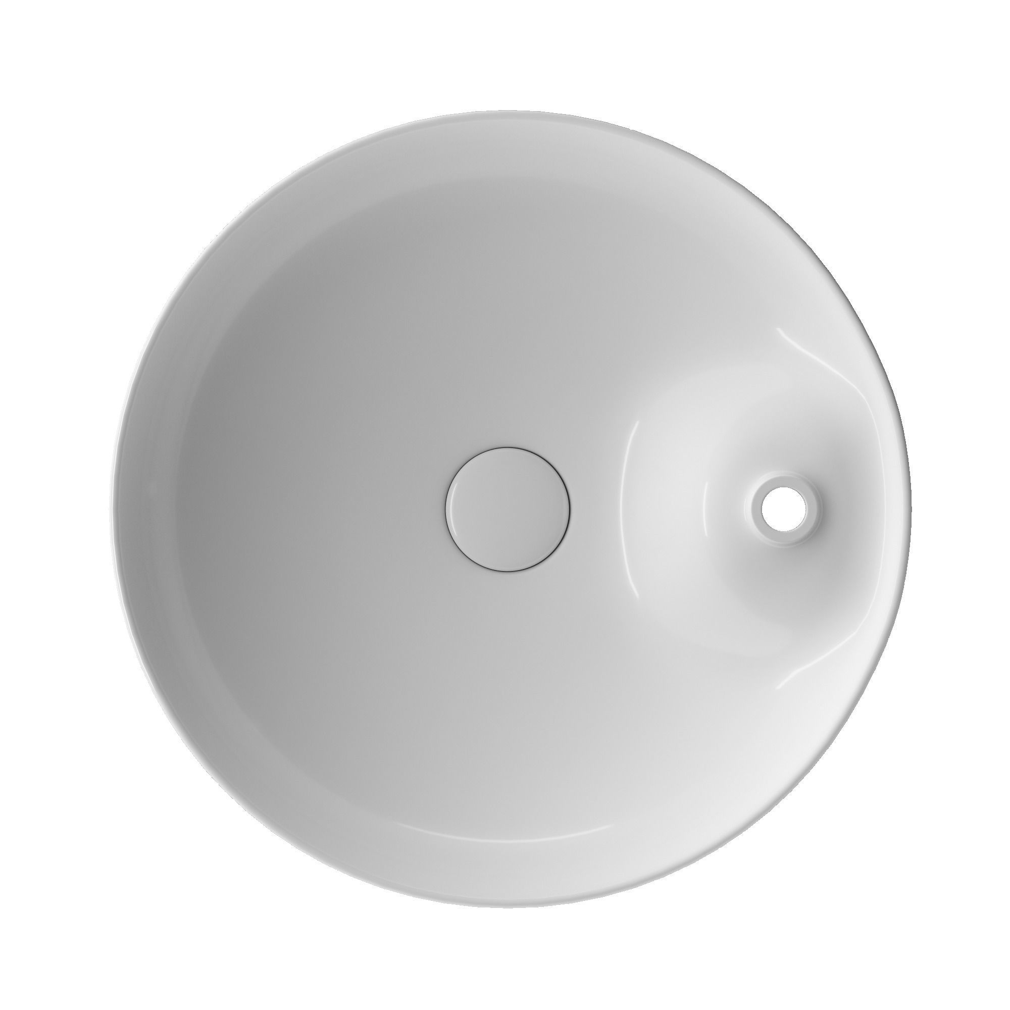 Table Top Wash Basin in circle shape Modeled in 3ds max 3D model_2
