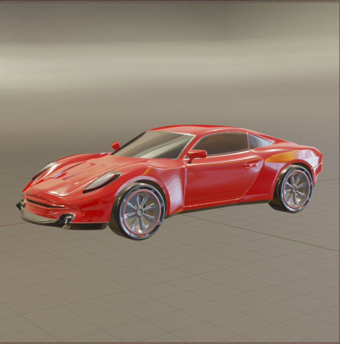 Eterox generic sports car concept 3D model_6
