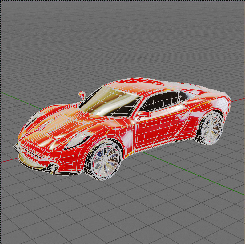 Eterox generic sports car concept 3D model_7