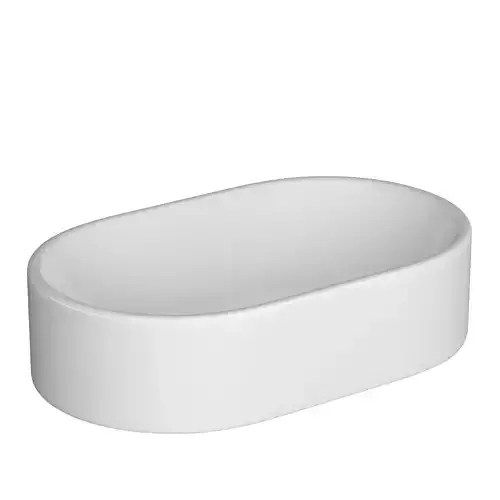 TableTop WashBasin in rounded rectangle shape Modeled in 3ds max