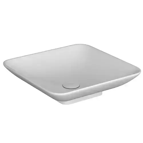 Table Top Wash Basin in Square shape Modeled in 3ds max 