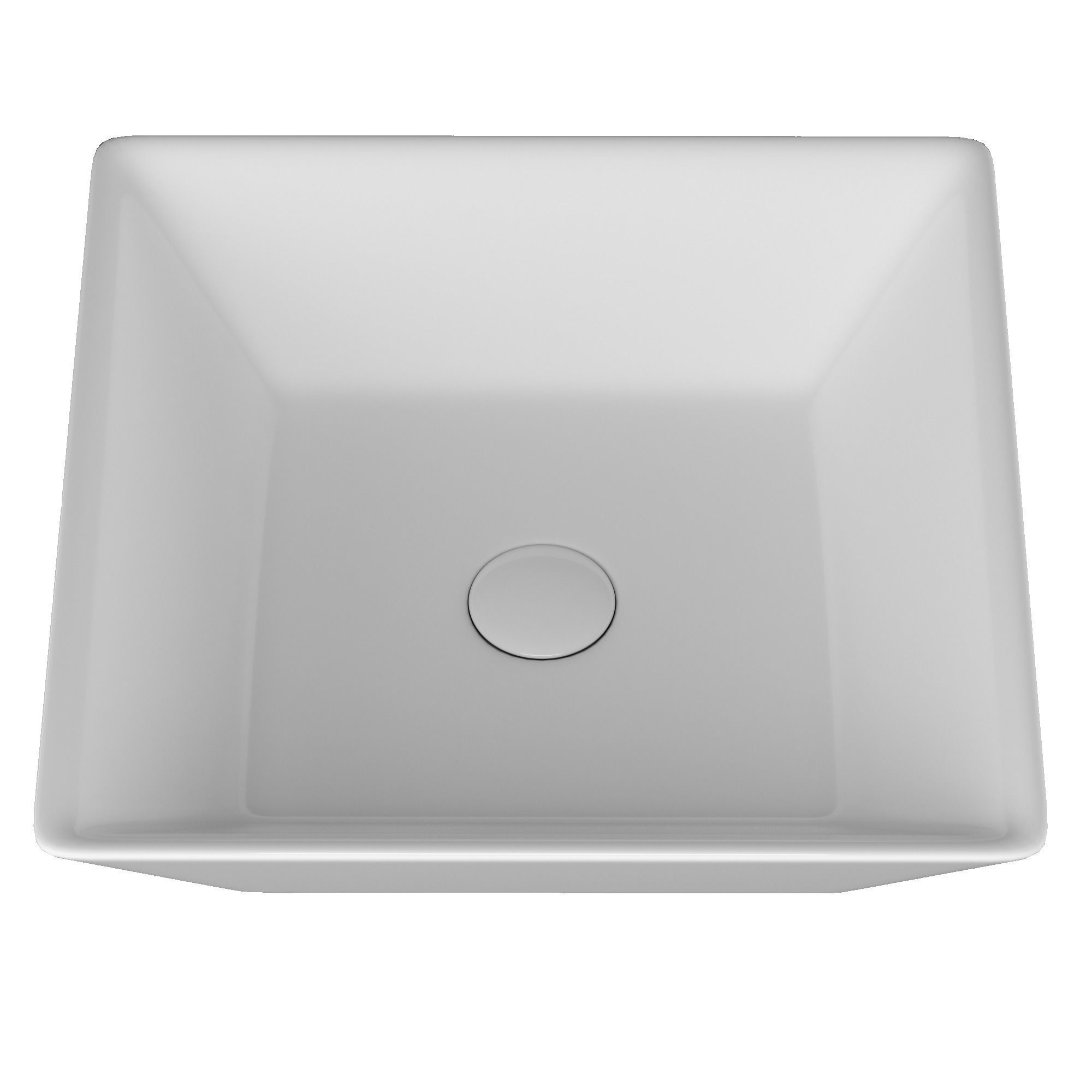 Table Top Wash Basin in Square shape Modeled in 3ds max 3D model_4