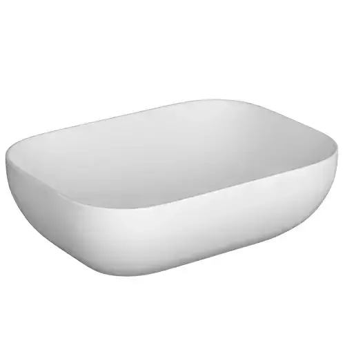 TableTop WashBasin in Rounded Rectangle shape Modeled in 3ds max