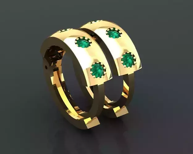 Y93- Diamond earring