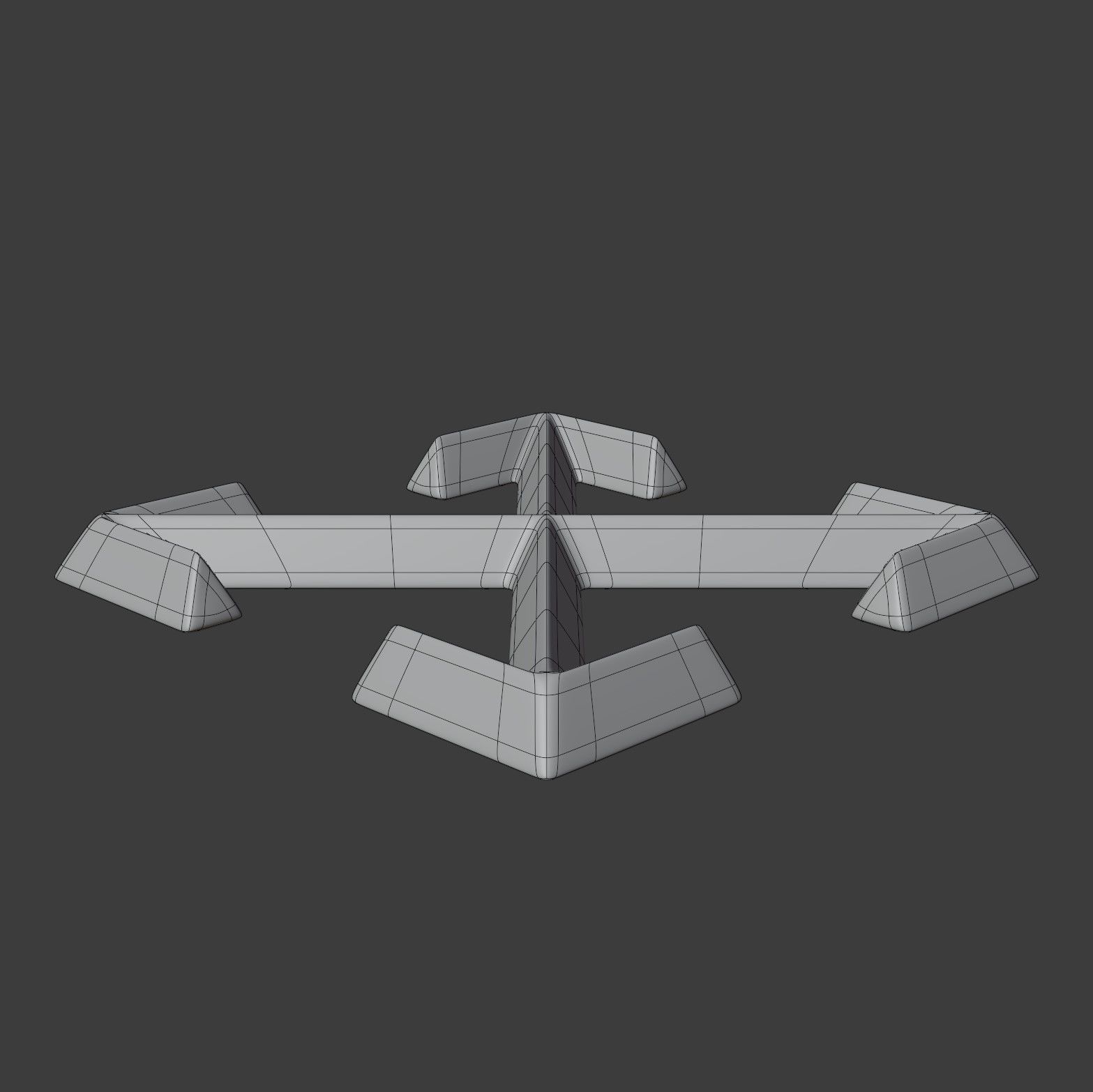 Off White Logo 3D model_9