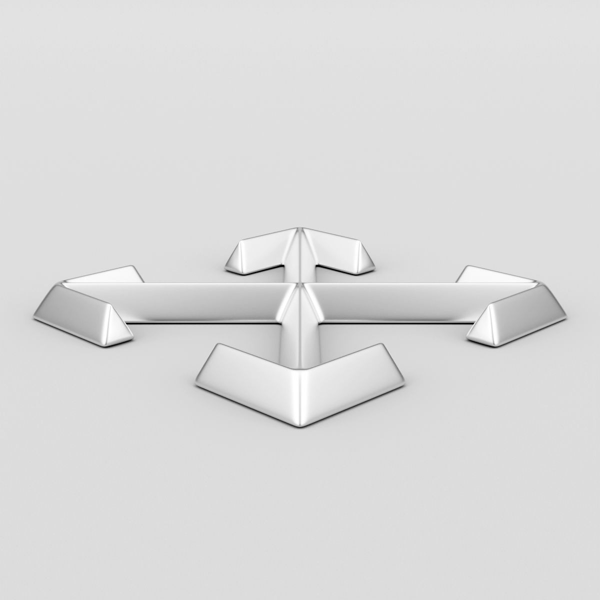 Off White Logo 3D model_1