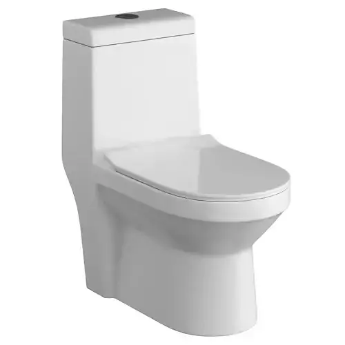 One piece EWC toilet 3D model Modeled in 3ds max 