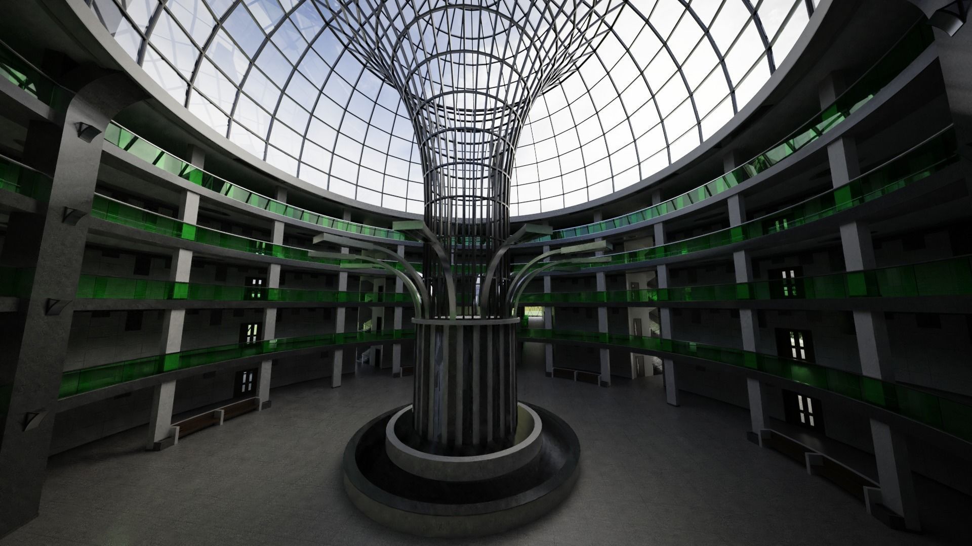 Science centre 3D model_8