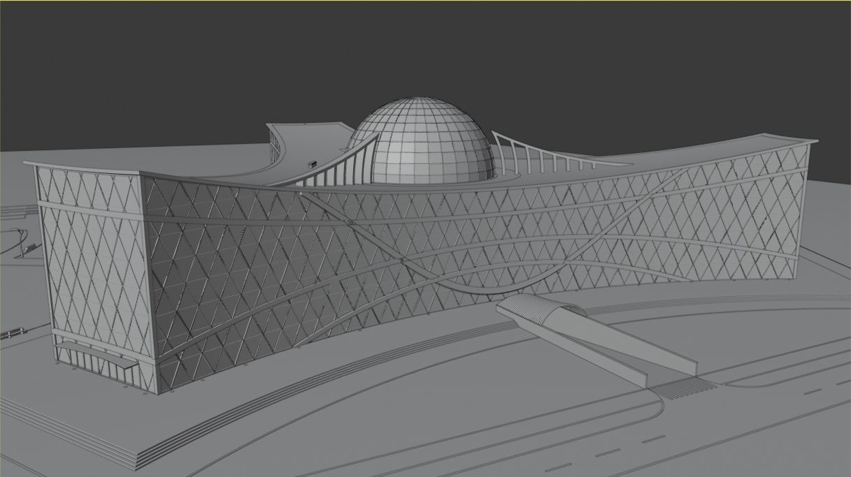 Science centre 3D model_17