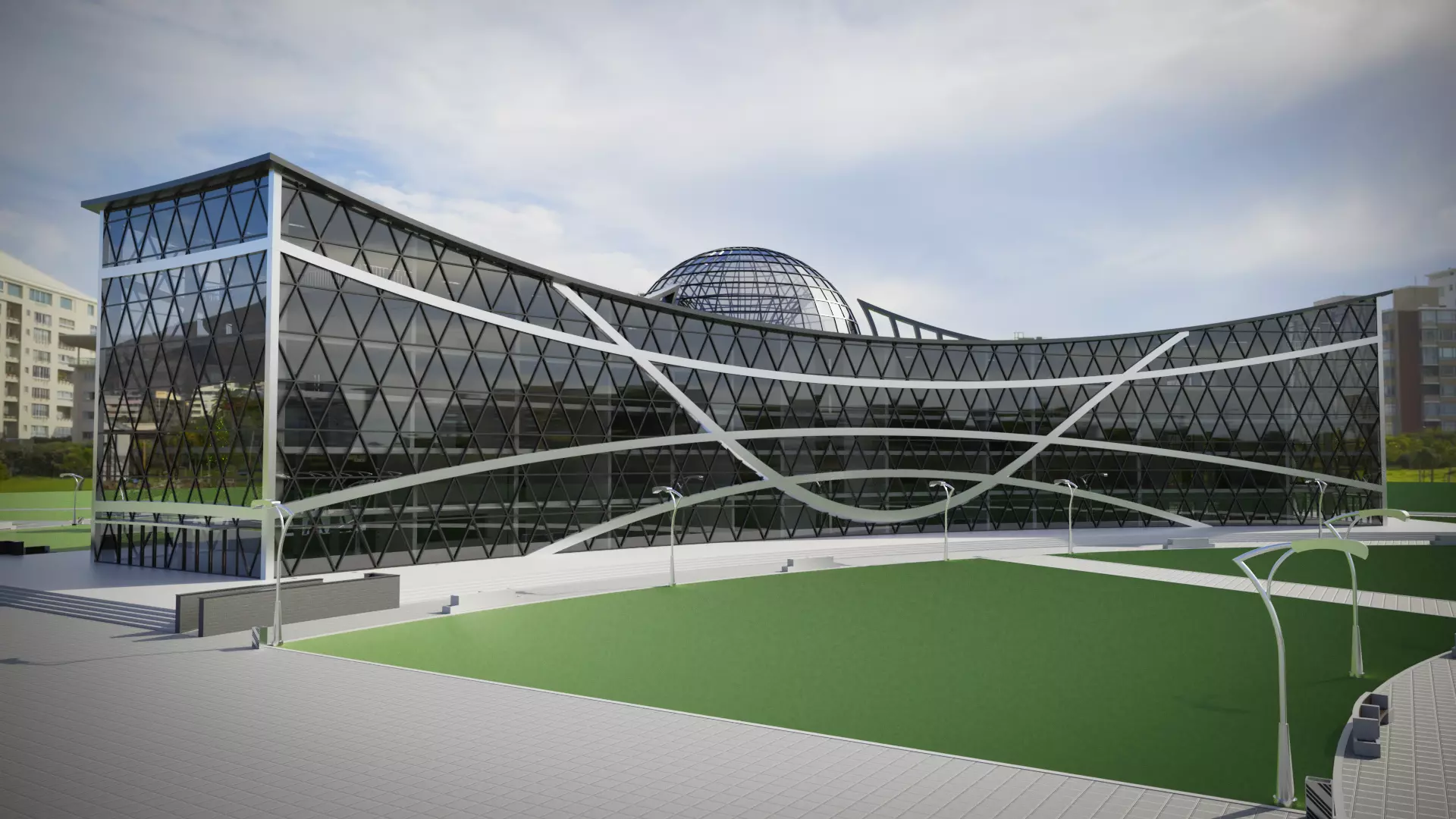 Science centre 3D model_0