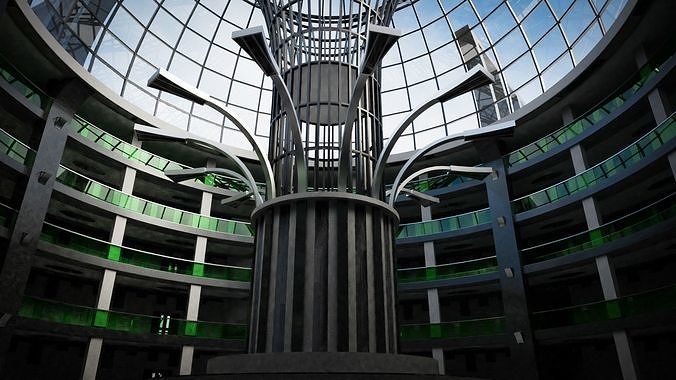 Science centre 3D model 6