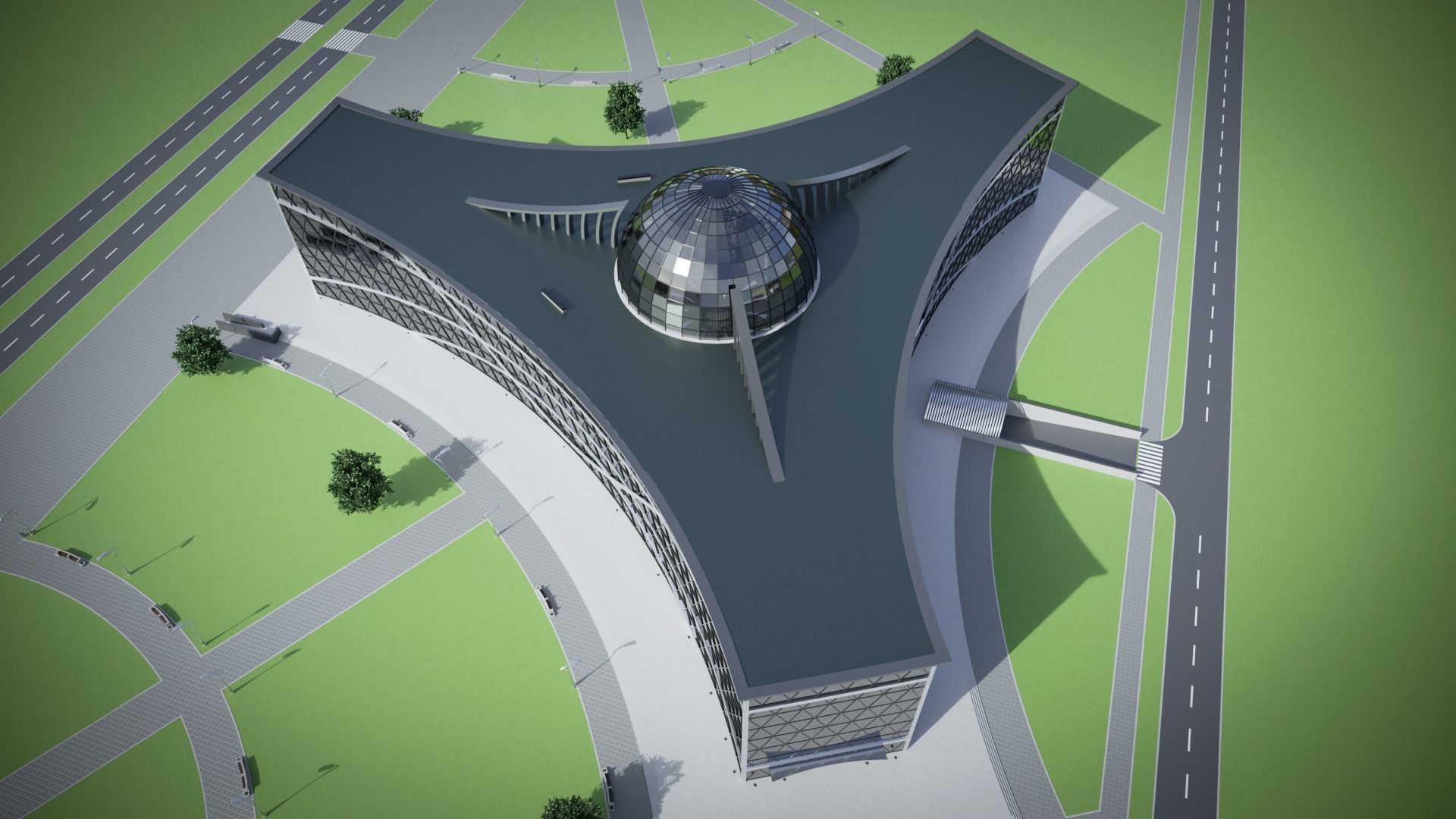 Science centre 3D model_14