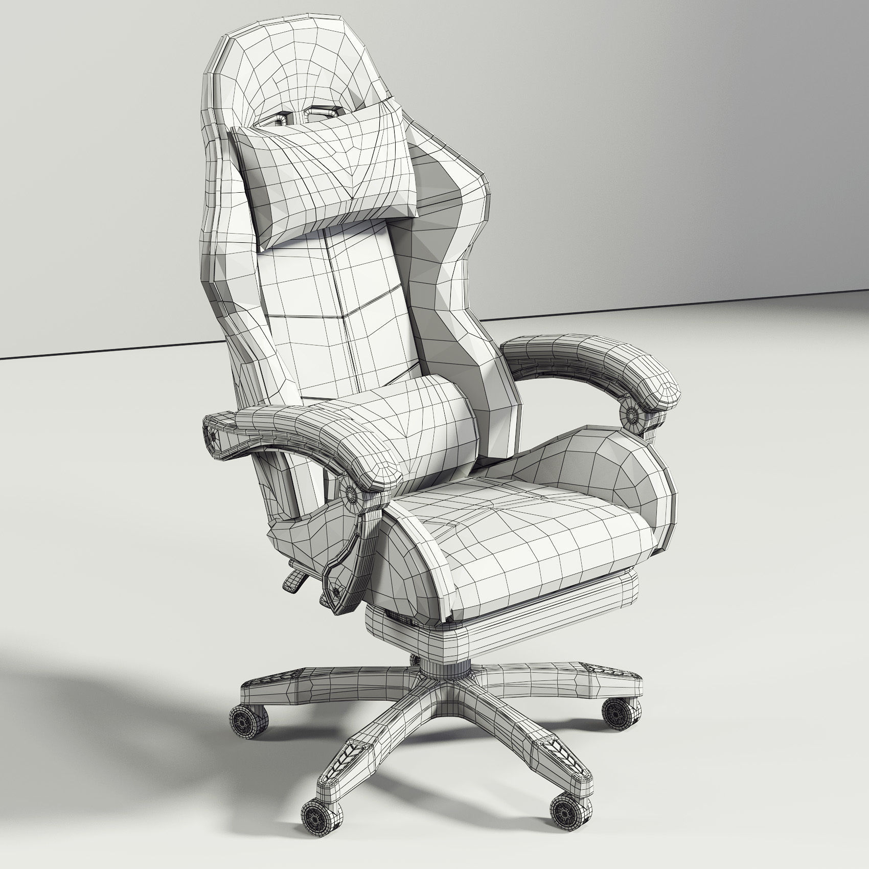 Gaming Chair 066 3D model CGTrader