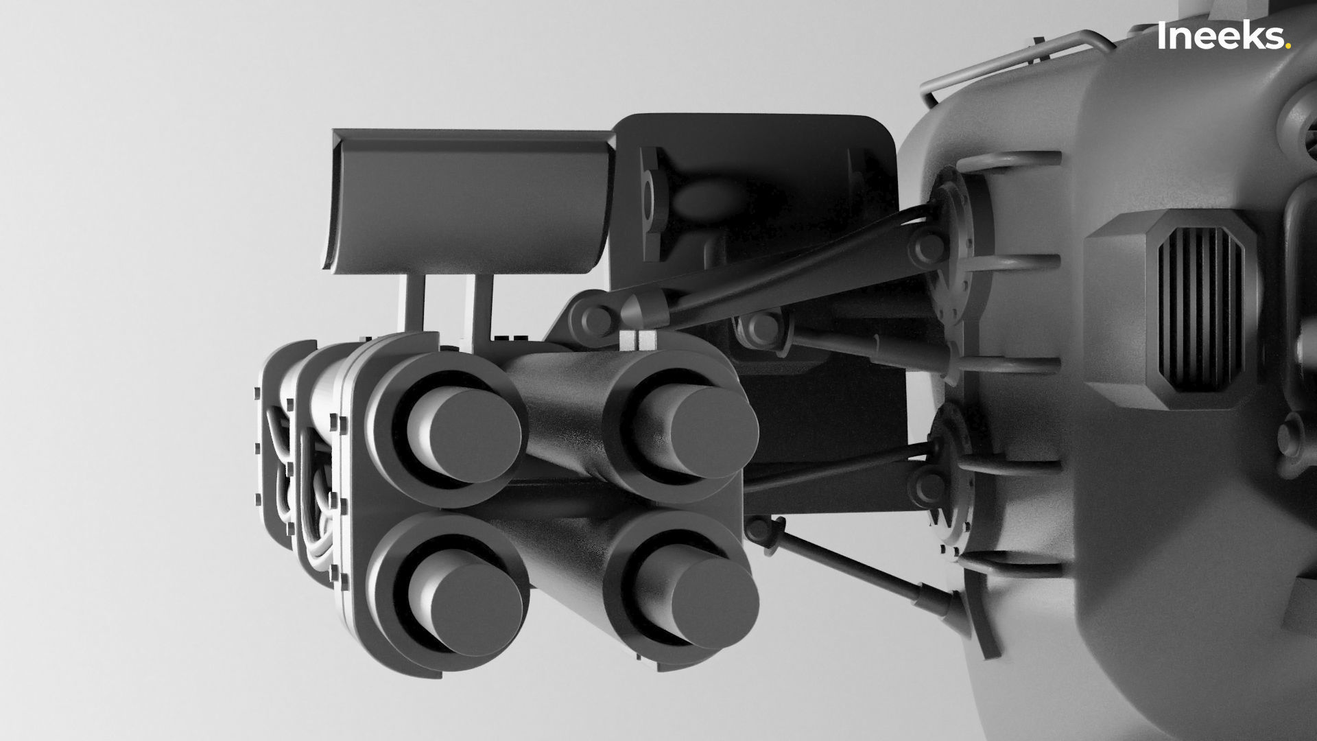 Fergus Imperial Military Mech Light Division 3D print model_6