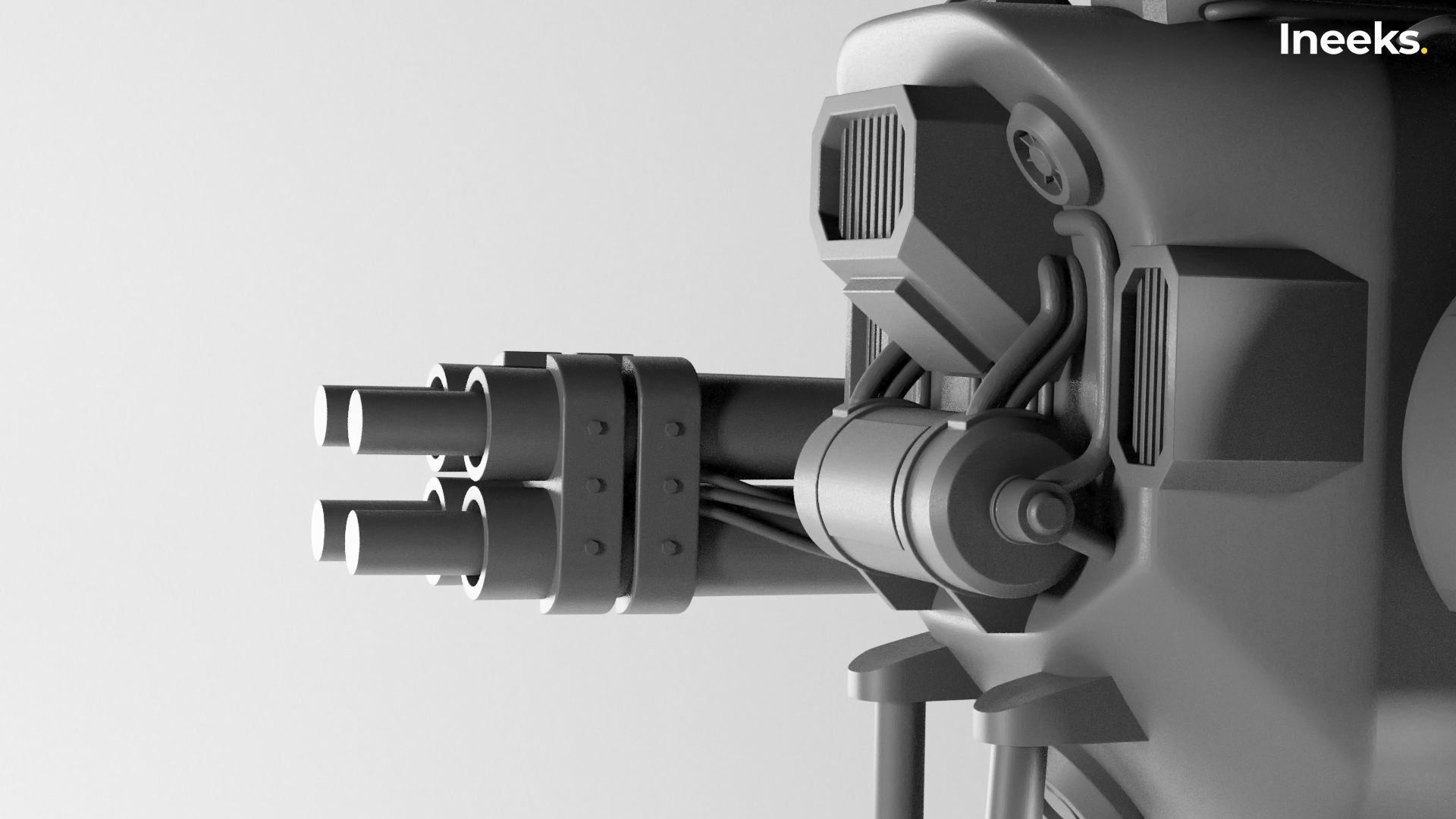 Fergus Imperial Military Mech Light Division 3D print model_5