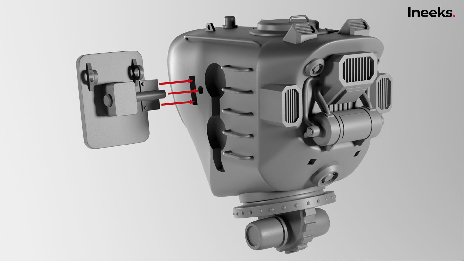Fergus Imperial Military Mech Light Division 3D print model_18