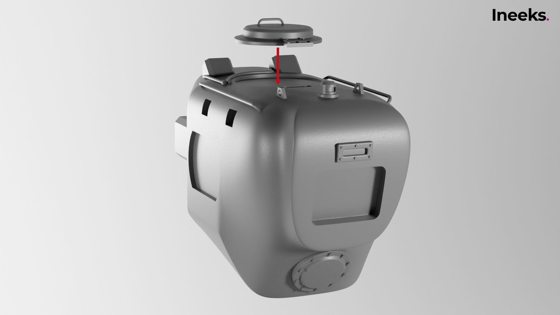 Fergus Imperial Military Mech Light Division 3D print model_10