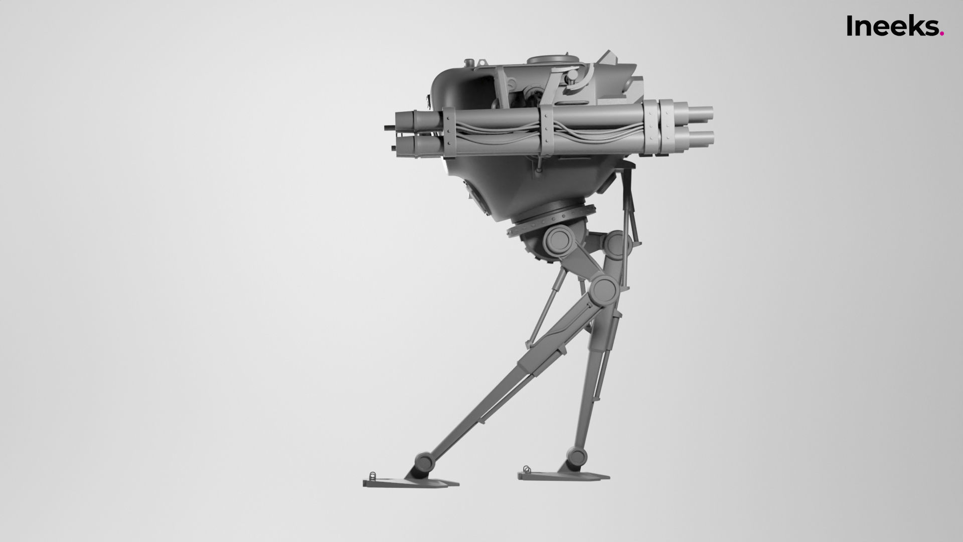 Fergus Imperial Military Mech Light Division 3D print model_24