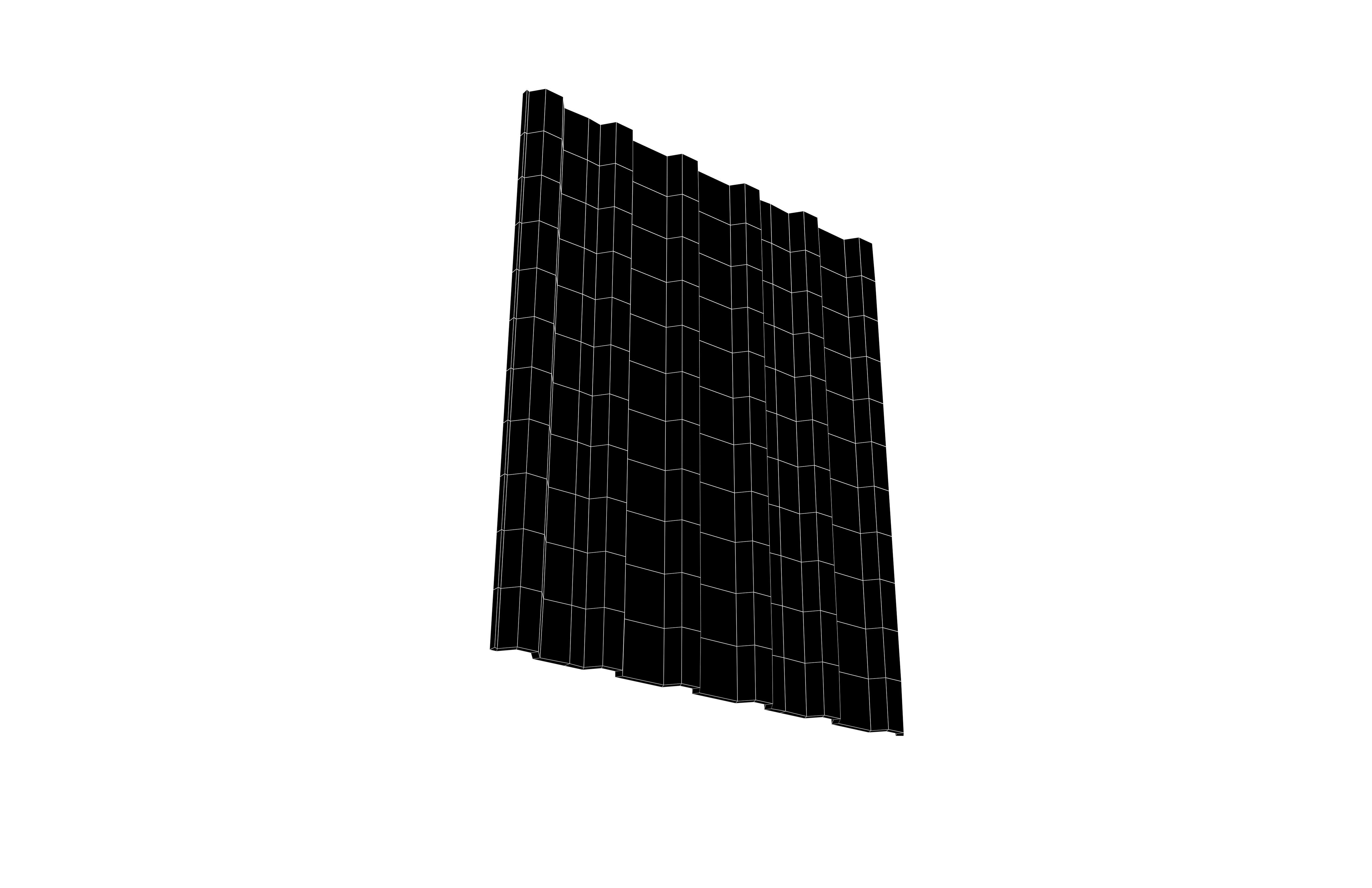 Profiled Sheet v1 001 Low-poly 3D model_6