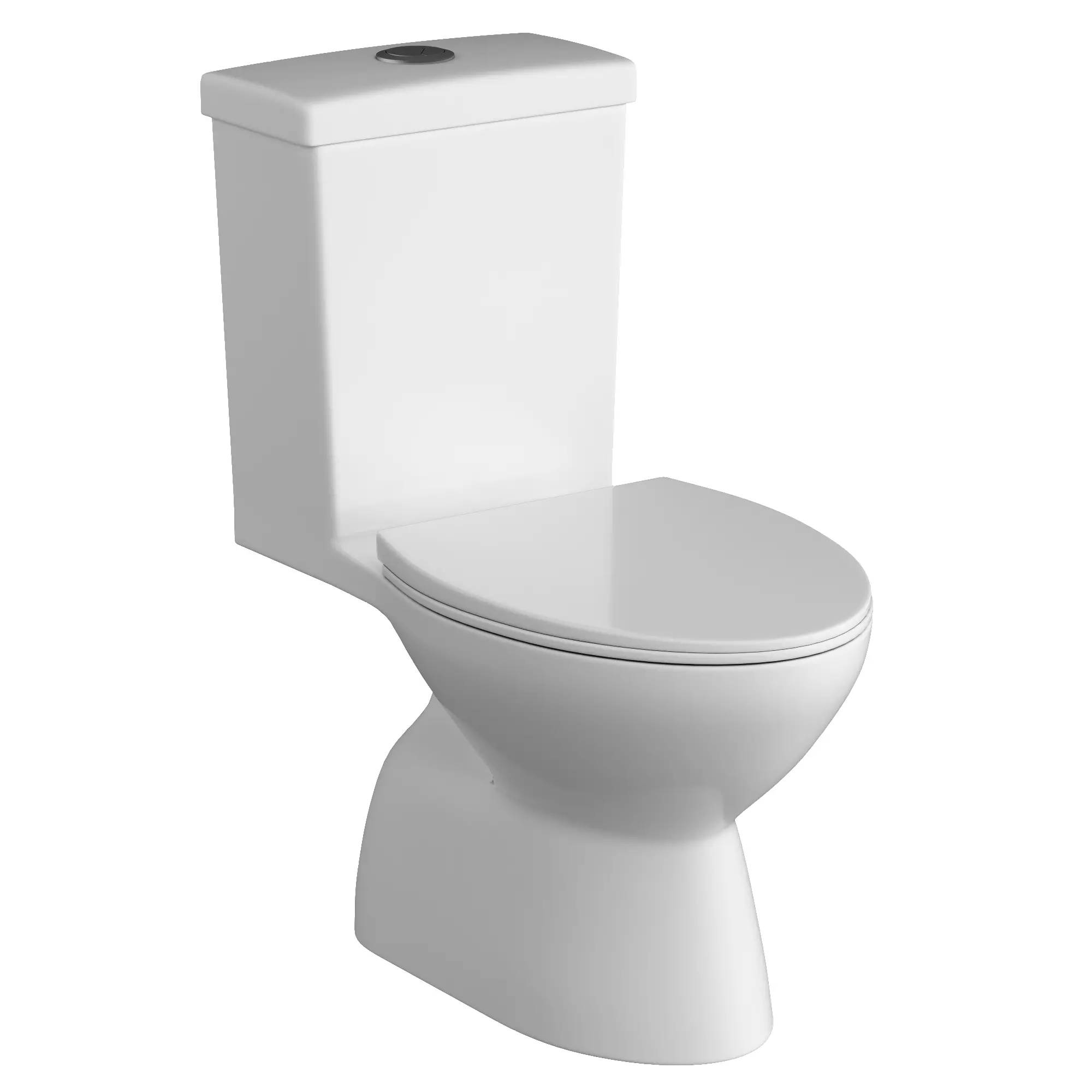 One piece EWC toilet 3D model Modeled in 3ds max 3D model_0