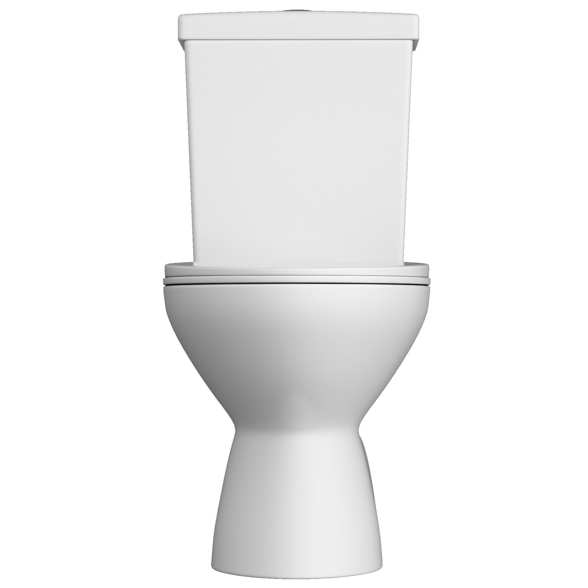 One piece EWC toilet 3D model Modeled in 3ds max 3D model_5