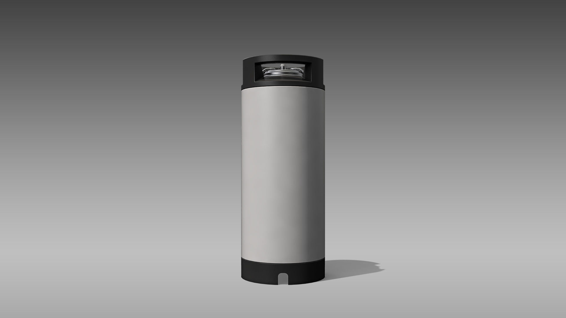 Keg Home Brew Barrel Low-poly 3D model_4