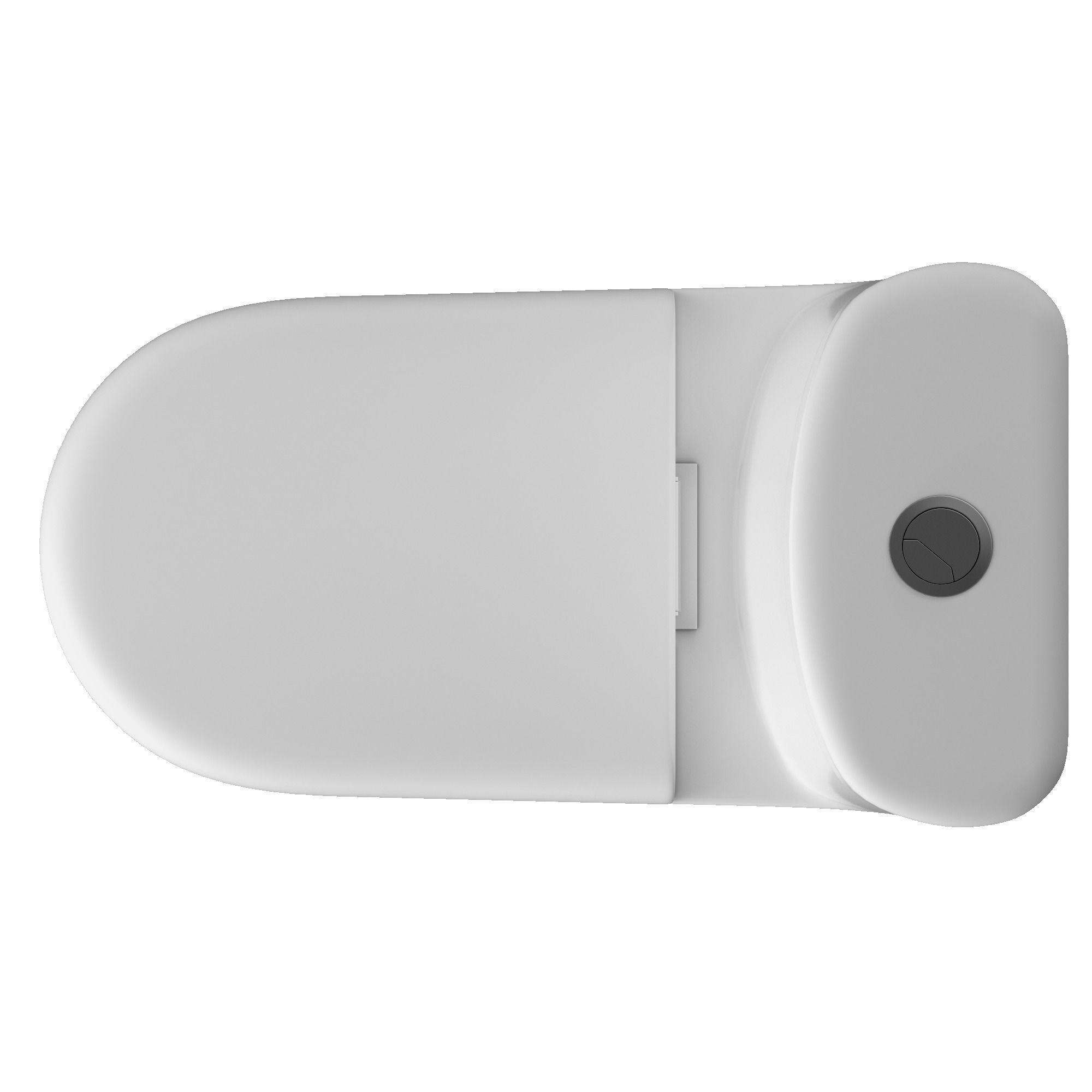 One piece EWC toilet 3D model Modeled in 3ds max 3D model_2