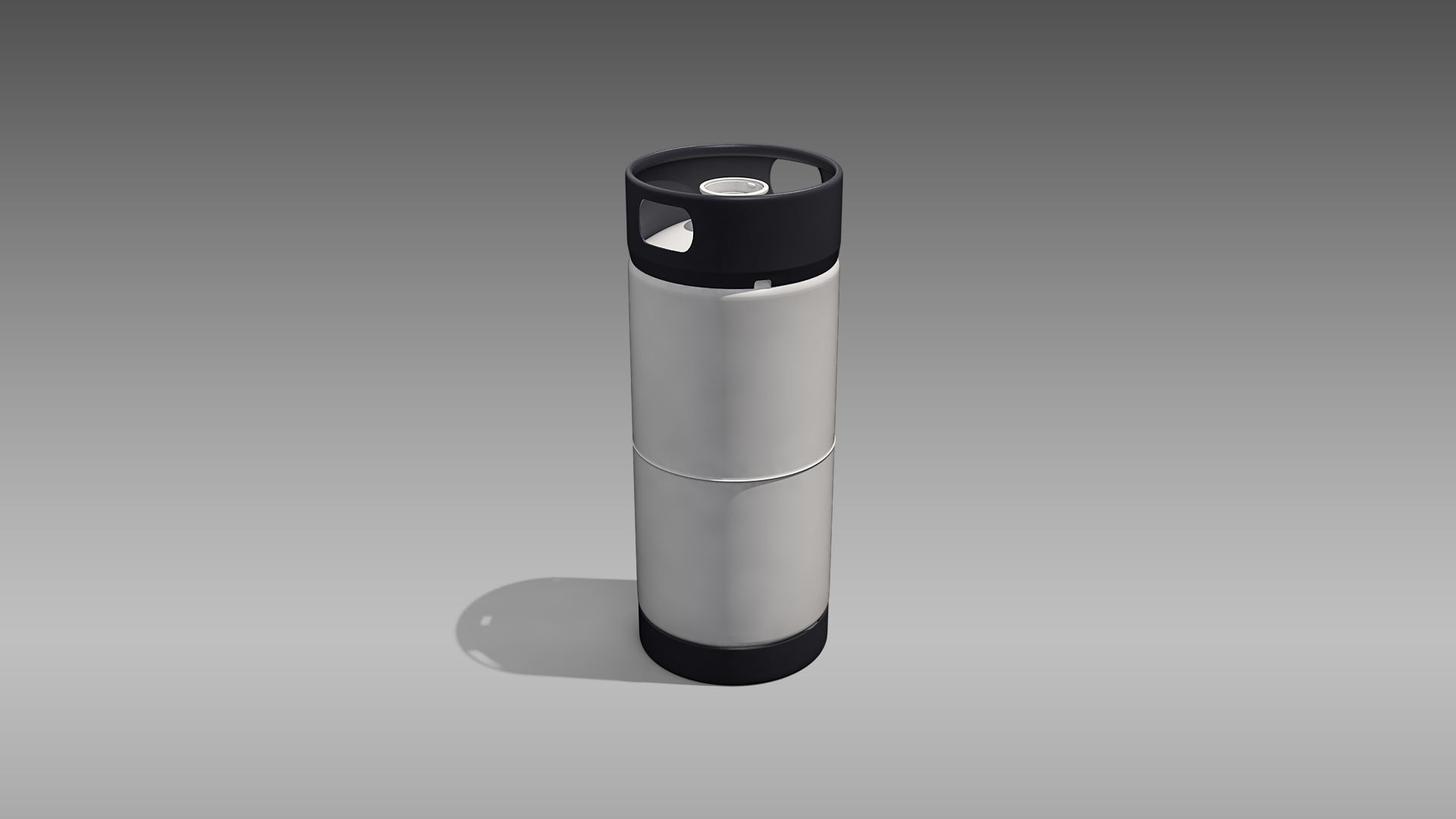 Keg Sixth Barrel  Low-poly 3D model_2