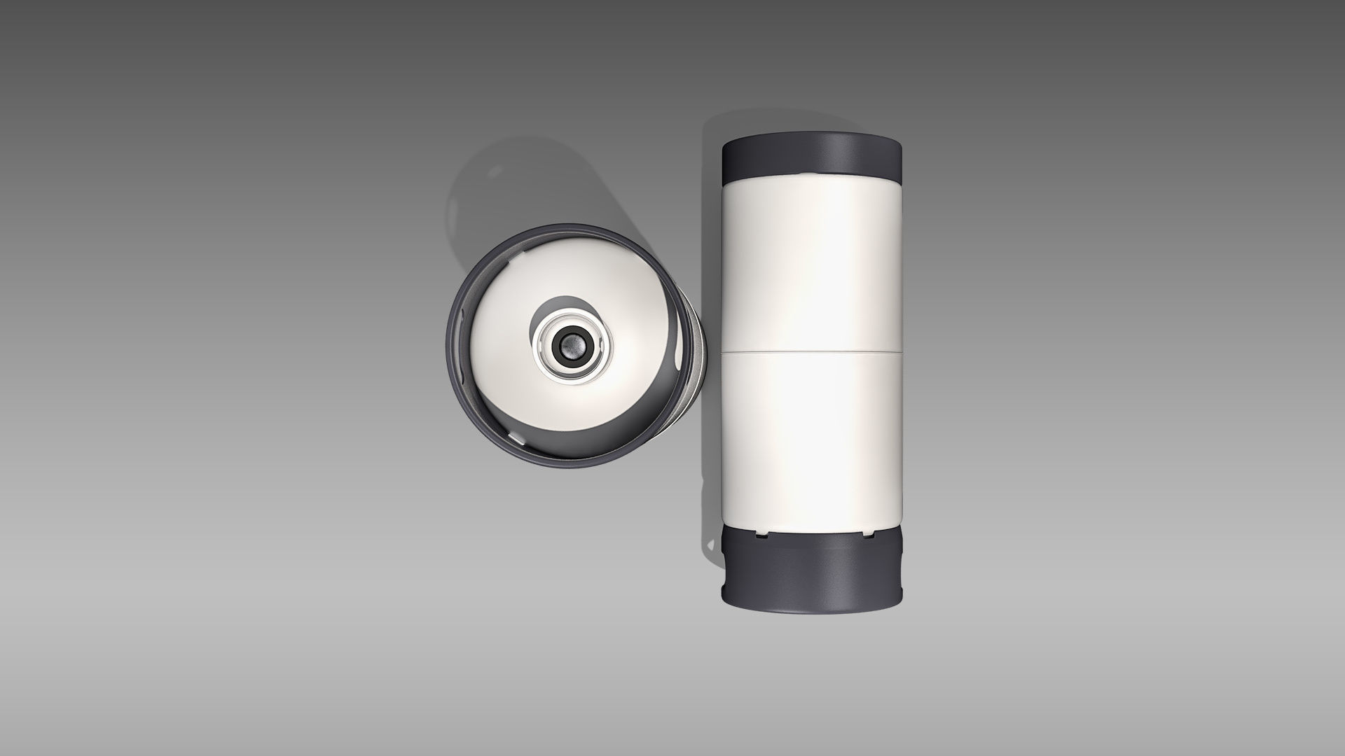 Keg Sixth Barrel  Low-poly 3D model_7