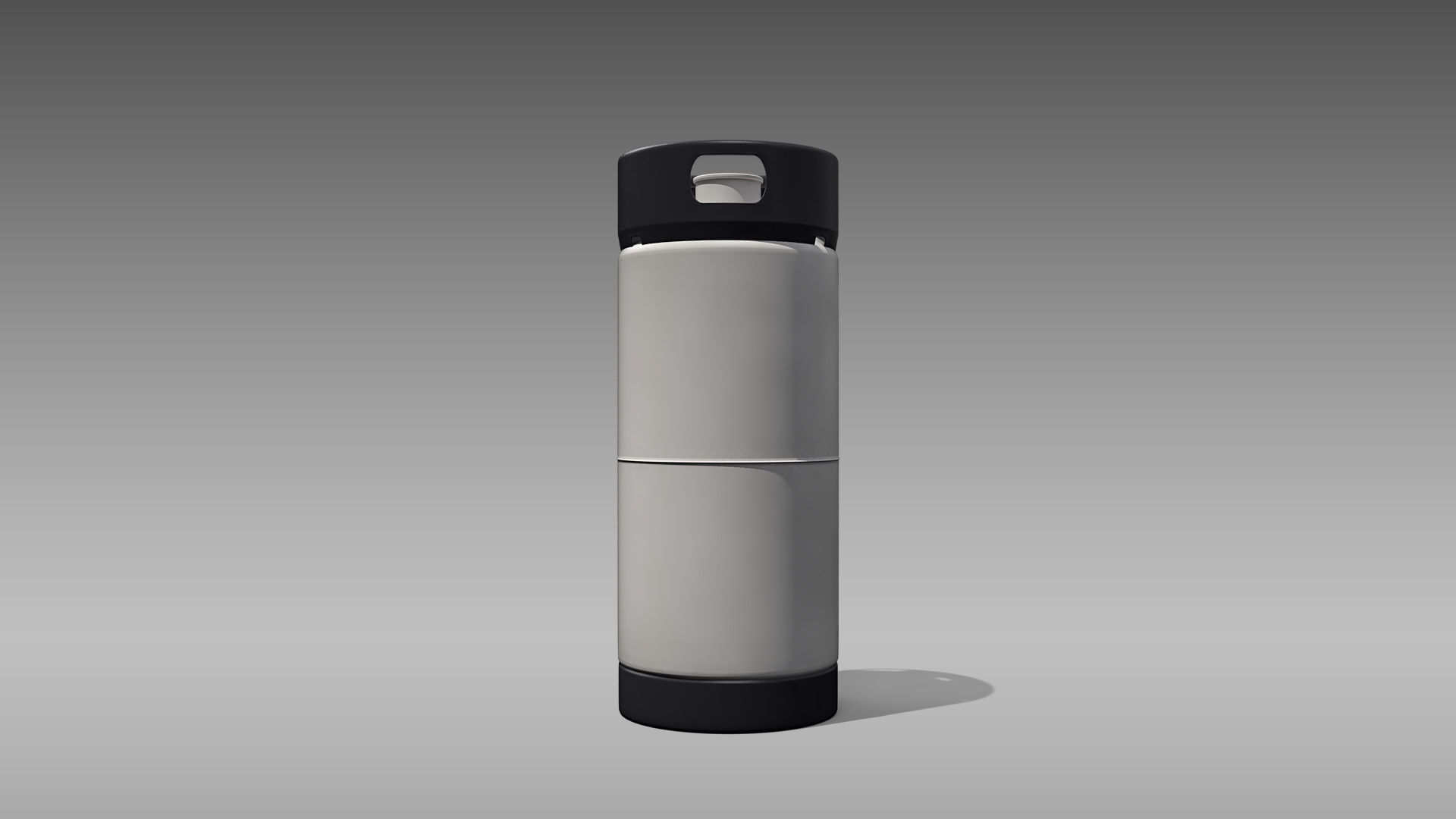 Keg Sixth Barrel  Low-poly 3D model_4