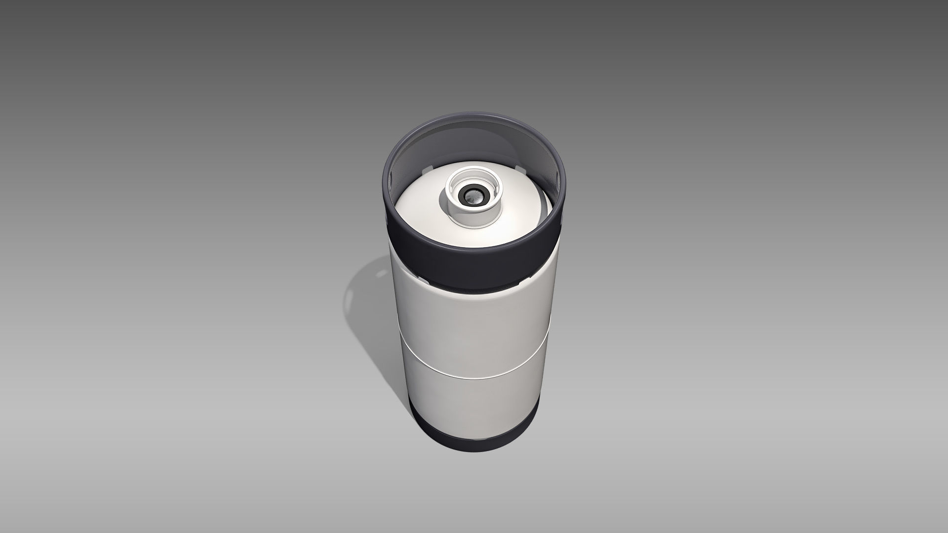 Keg Sixth Barrel  Low-poly 3D model_5