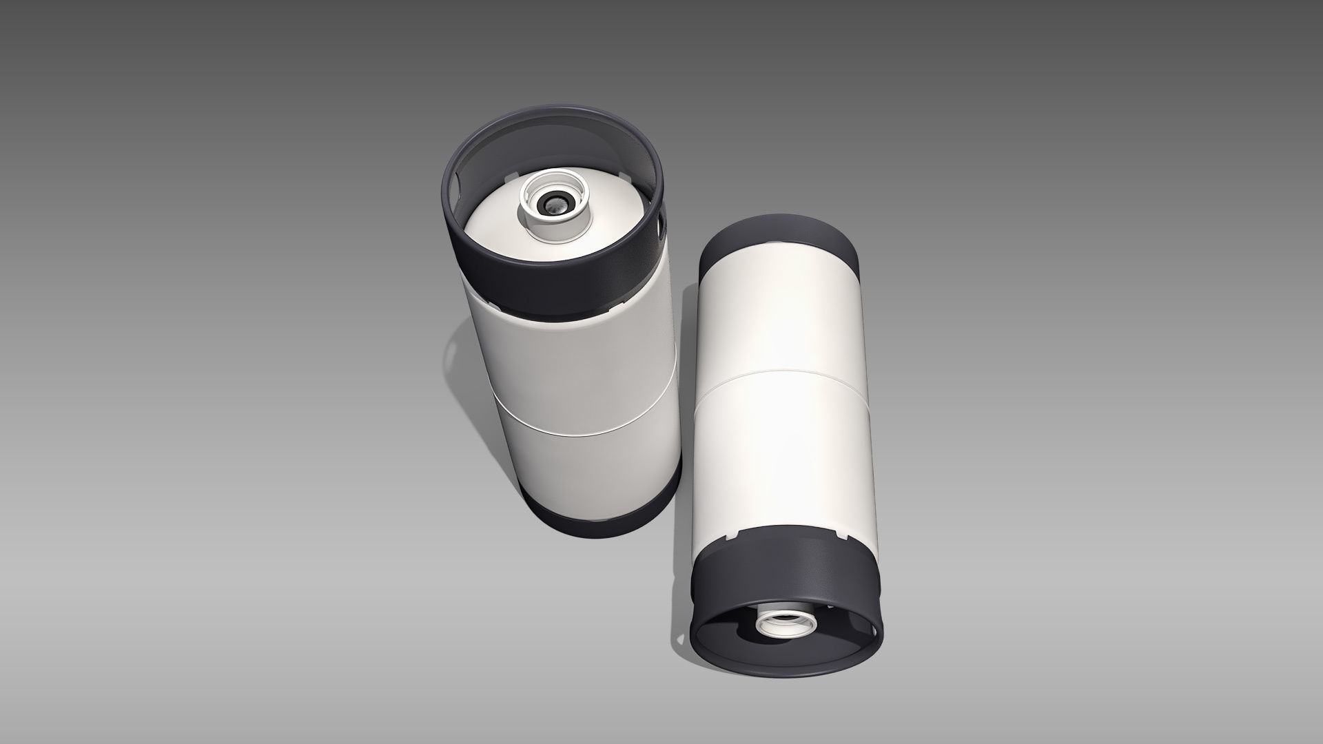 Keg Sixth Barrel  Low-poly 3D model_6