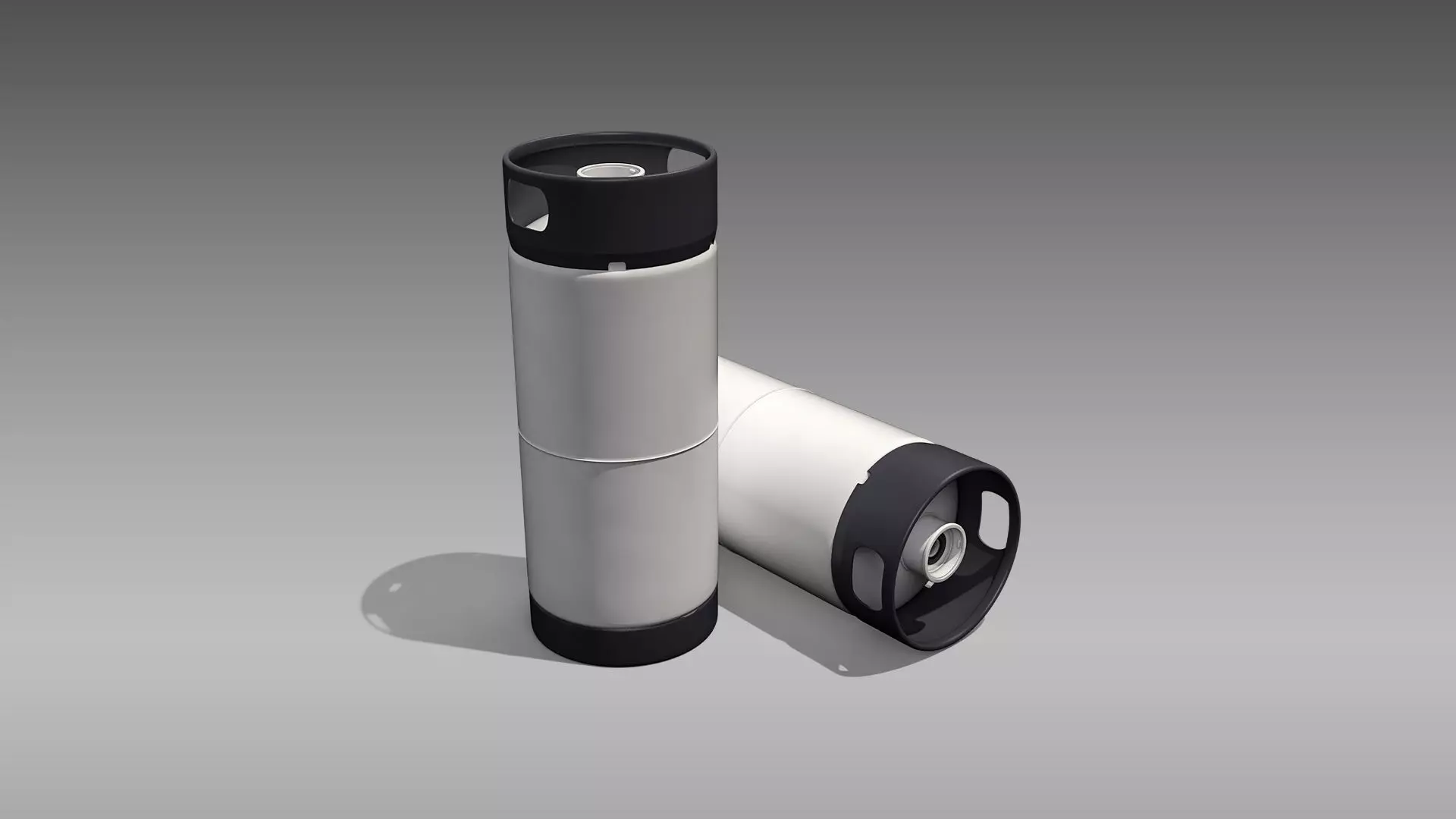 Keg Sixth Barrel  Low-poly 3D model_0
